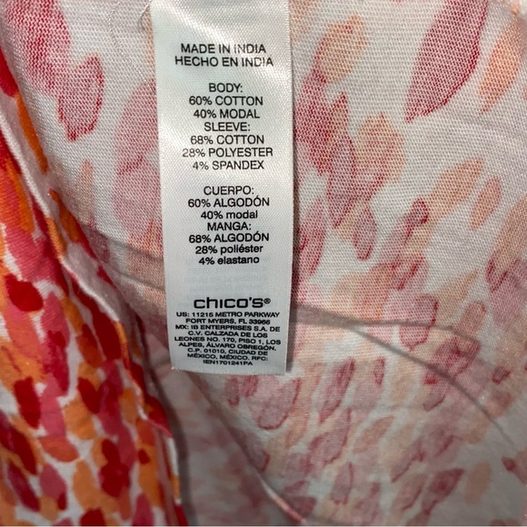 CHICO'S TOP - 2X (4) - Picture 8 of 8